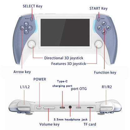 Project X PRO Retro Handheld Game Console