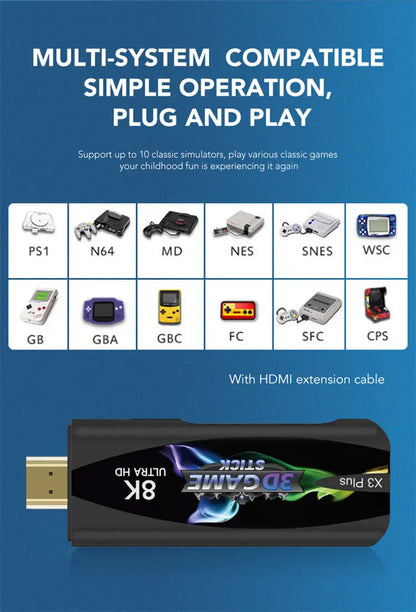 X3 Plus Retro Game Console (2026 Version)